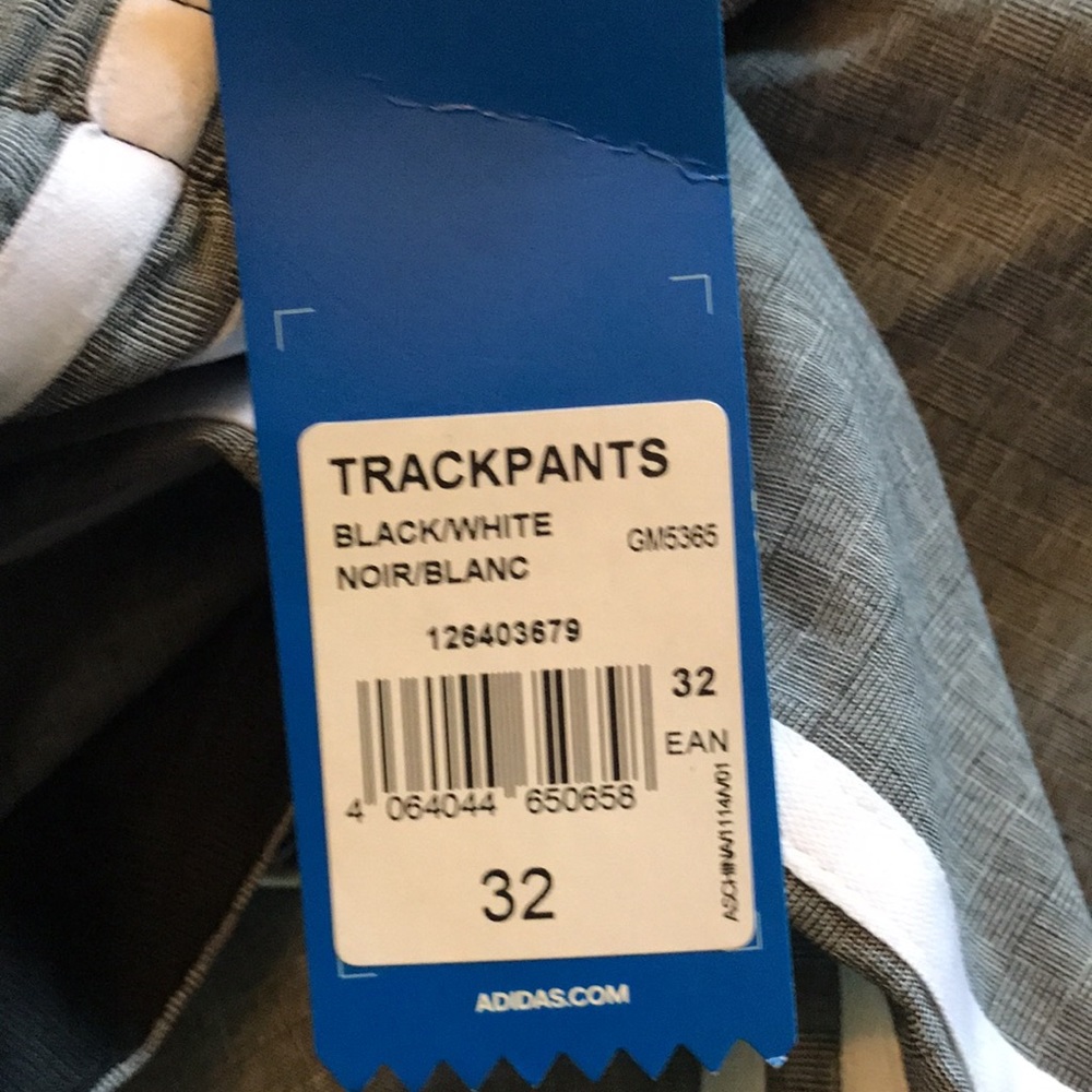 Adidas Athletic/Athleisure Woven TrackPants, XS, NWT! - Picture 8 of 10